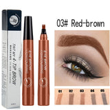 4D mascara waterproof mascara makeup eyelashes thick curling 4D silk fiber mascara professional cosmetics