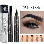 4D mascara waterproof mascara makeup eyelashes thick curling 4D silk fiber mascara professional cosmetics