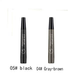 5 Colors 3D Magic Microblading Eyebrow Pencil Makeup Tool Tint 4 Tip Liquid Tattoo Pen Waterproof Cosmetic Eye Brow Liner