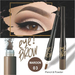 5 Colors 3D Magic Microblading Eyebrow Pencil Makeup Tool Tint 4 Tip Liquid Tattoo Pen Waterproof Cosmetic Eye Brow Liner