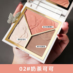 Miss lara 3D Contour Palette Face Shading highlighter Powder Makeup 3 Colors Long-Lasting  Make Up Contouring Bronzer Cosmetics