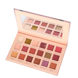 Desert Rose Gold 18 colour Eyeshadow palette Earth Shimmer Eyeshadow Waterproof Not Smudge Cosmetics for face