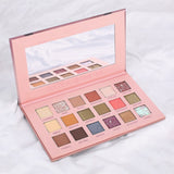 Desert Rose Gold 18 colour Eyeshadow palette Earth Shimmer Eyeshadow Waterproof Not Smudge Cosmetics for face