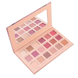 Desert Rose Gold 18 colour Eyeshadow palette Earth Shimmer Eyeshadow Waterproof Not Smudge Cosmetics for face